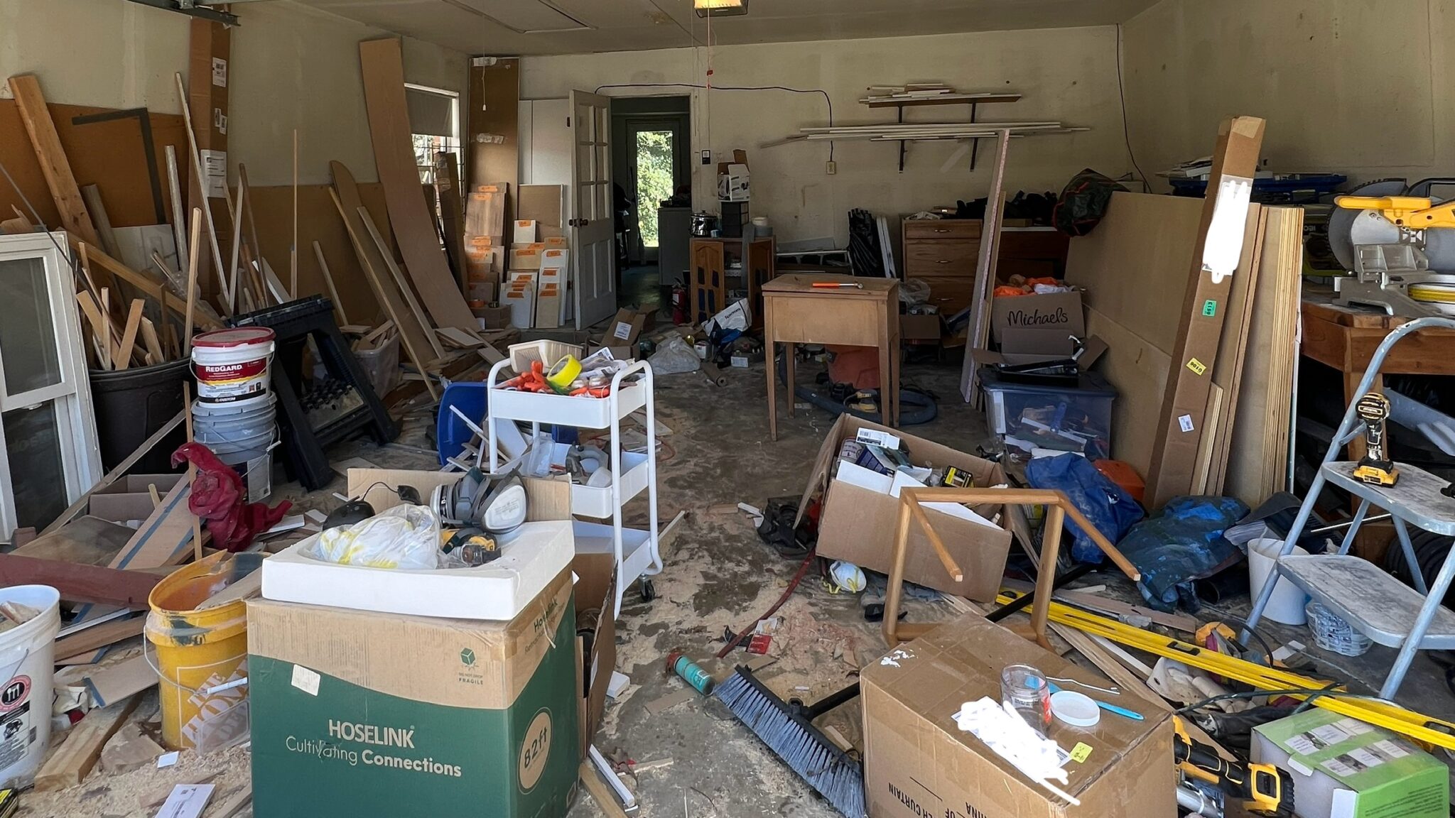 Turning trash into a Workbench Cabinet - findmaggiemay.com